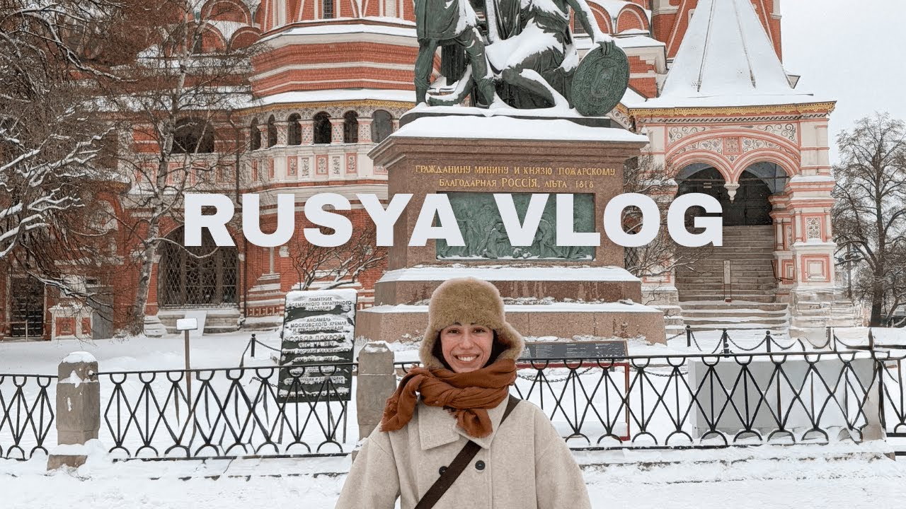 RUSYA'YA GİDİYORUZ 🇷🇺 ✈️/ İLK GÜN/ İNTERNET ÇALIŞMAYAN ÜLKE Mİ OLUR?!