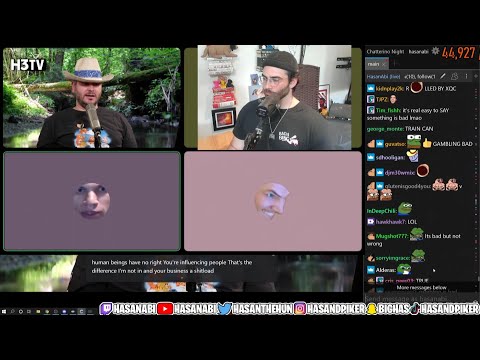 Thumbnail for Hasanabi Reacts -Debates The Damage Gambling on The Twitch Platform (ft XQC,H3H3,Train)