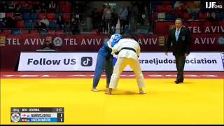 [Judo] MARGVELASHVILI V. (GEO) vs GAITERO MARTIN A. (ESP) 66Kg Grand Slam Tel Aviv 2023