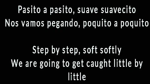 Despacito Meaning In English