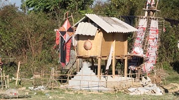 Nhà Mồ Cho LINH HỒN Người Chết Của Dân Tộc Thái | RỪNG XANH