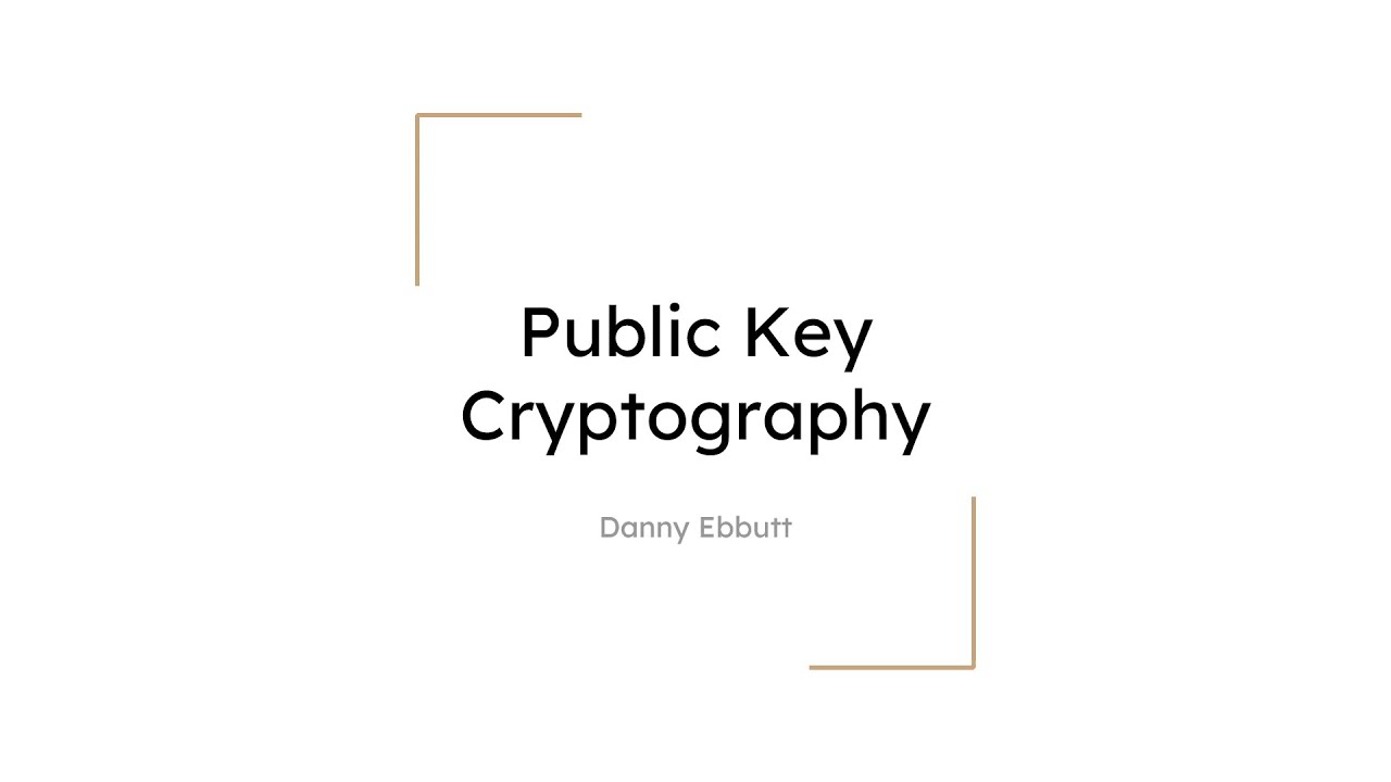 Public Key Cryptography and Digital Signatures (SN)