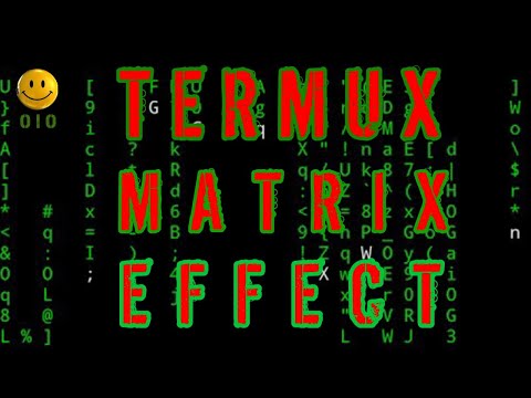 Termux matrix effect || #srinivasan000