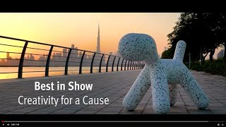 Best in Show -  Creativity For a Cause