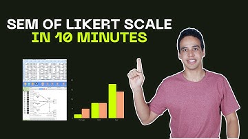 How to analyse and interpret Likert scale survey (Full SEM in 10 minutes)