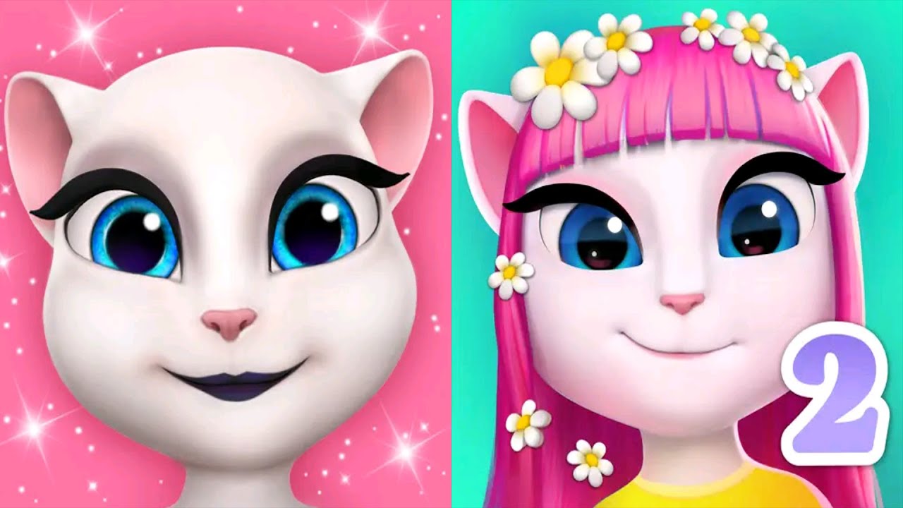 MY Talking Angela 2 VS My Talking Angela Episode 3597_ Game play 2023