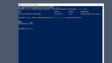 How Install And Configure DNS Server On Windows Nano Server 2016