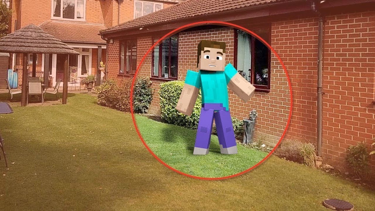 5 TIMES MINECRAFT CAUGHT ON CAMERA & SPOTTED IN REAL LIFE ...