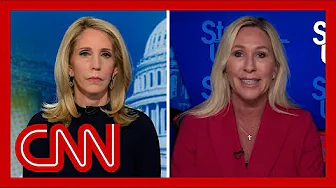 Rep. Marjorie Taylor Greene responds after Trump calls her a