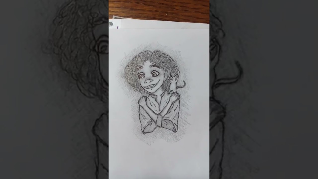 Как нарисовать камило из энканто