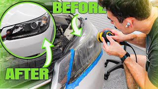 The Cheapest Way To Restore Headlights Permanently by Wilson Auto Detailing 12,899 views 3 months ago 7 minutes, 49 seconds