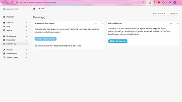 1. Bölüm: Yönetim Paneline Giriş ve Genel Bakış  –  ASF Premium Web CMS (v2) Kullanımı