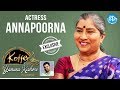 Actress Annapoorna Exclusive Interview || Koffee With Yamuna Kishore #22 || #436