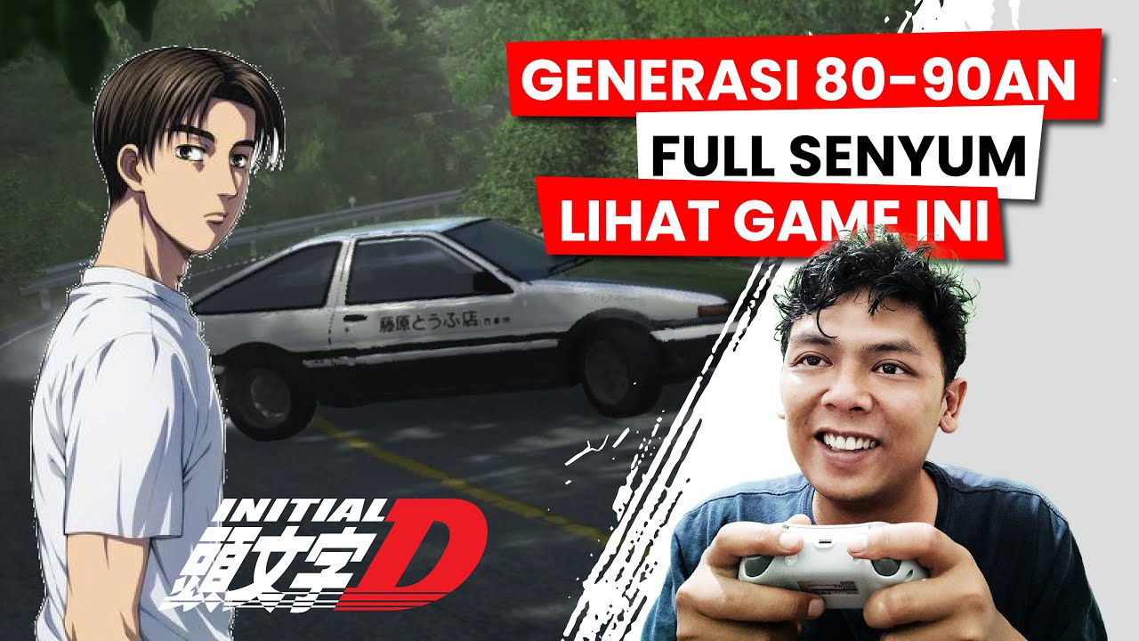 GAME BALAP "Fan Made" INITIAL D INI BIKIN NOSTALGIA PARAH! GRATIS PULA ...