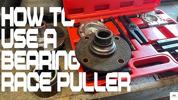 How To Remove a Bearing Race Using a Puller Tool