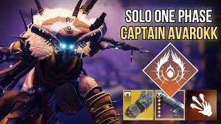 Solo ONE PHASE Captain Avarokk With Celestial Fire Spam Monument of Triumph
