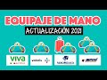 Equipaje de mano en 2021: Aeroméxico, Volaris, VivaAerobus y Magnicharters