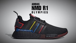 ADIDAS NMD R1 Olympics 2020 Black - YouTube