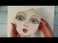 Mixed Media Canvas - whimsical Art Dolls & Blythe Dolls - would you craft with me?
