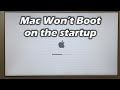 Mac Won't Boot