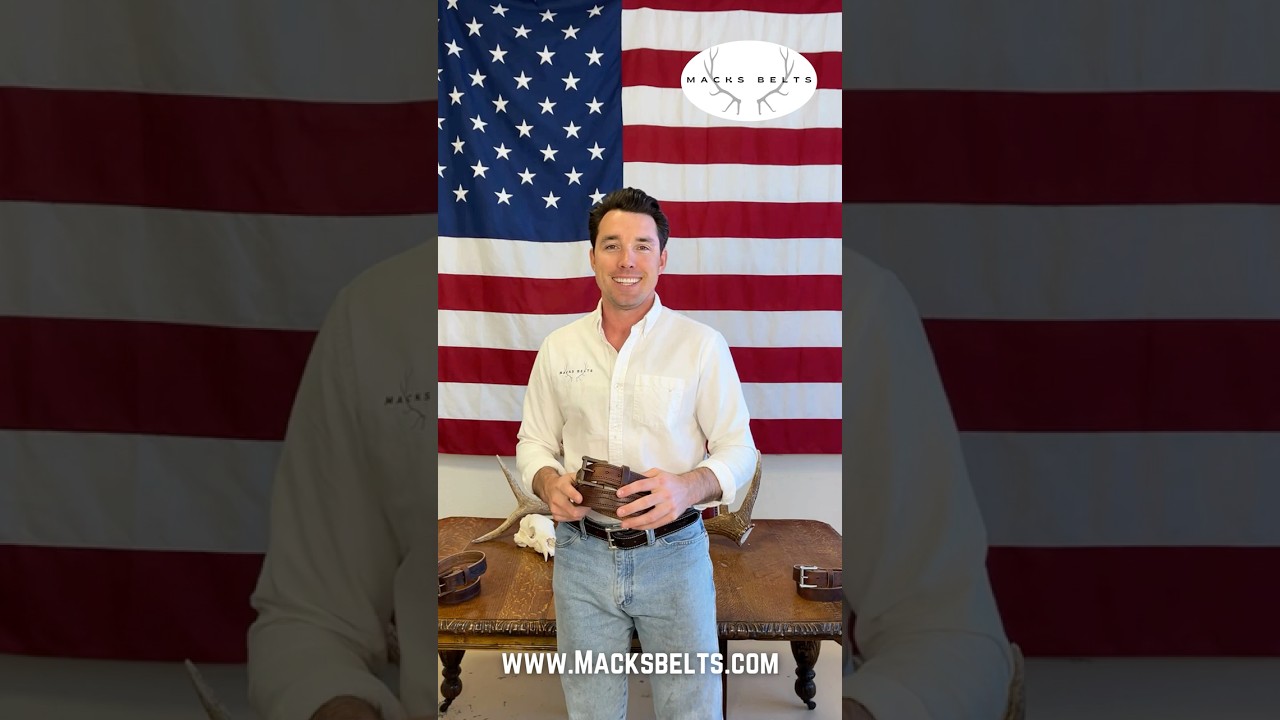 The Beartooth Belt | The Toughest Belts On Earth | Made in U.S.A. from Macks Belts