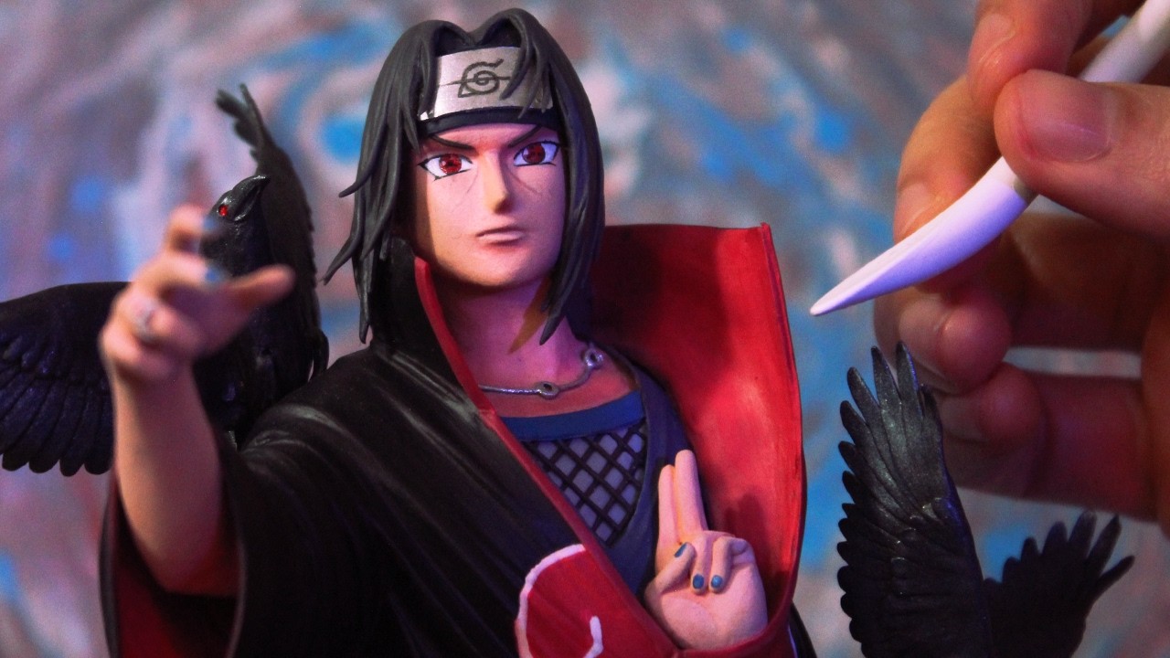 Cómo Hacer la MEJOR Figura de ITACHI Uchiha a MANO