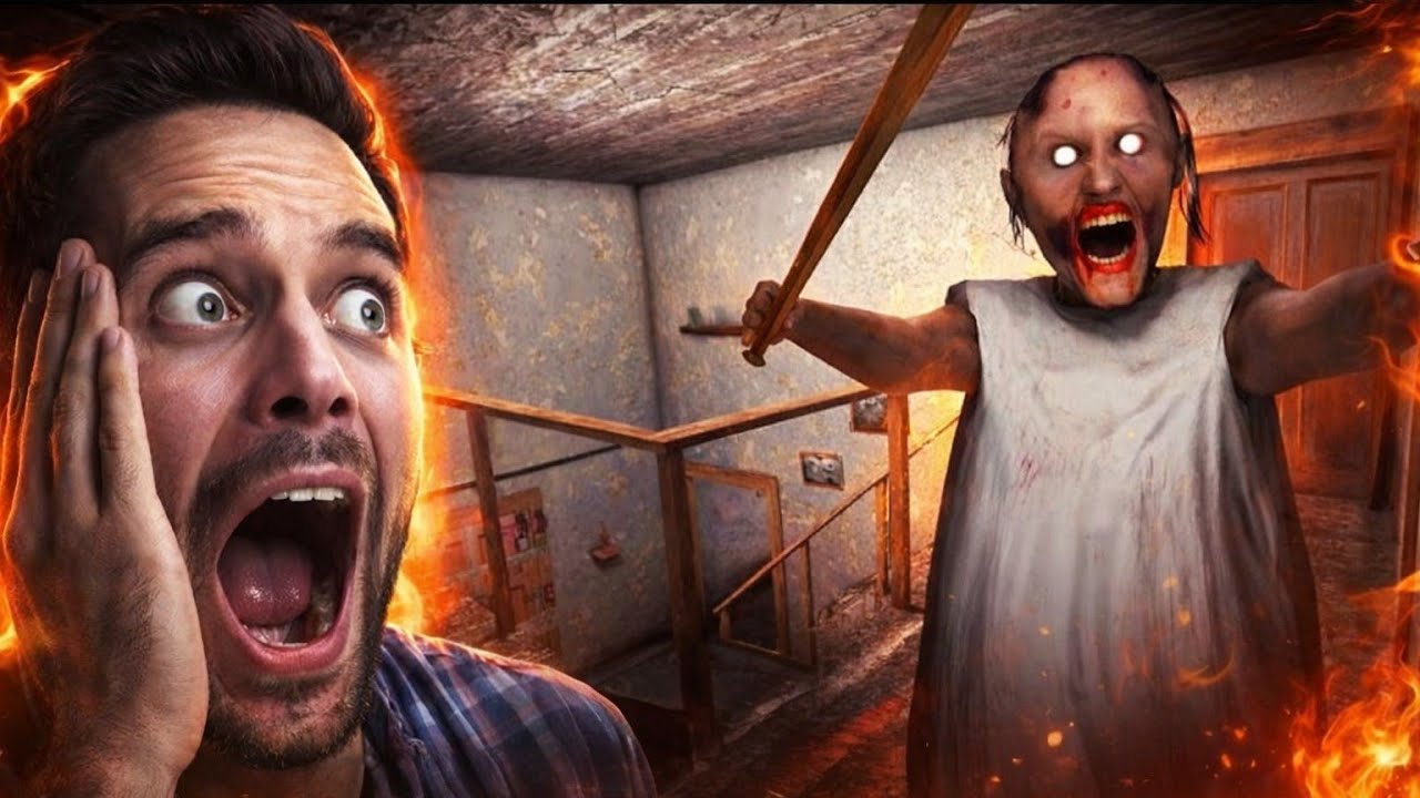 GRANNY HORROR HOUSE ESCAPE SPIDER AREA DIFFICULT 