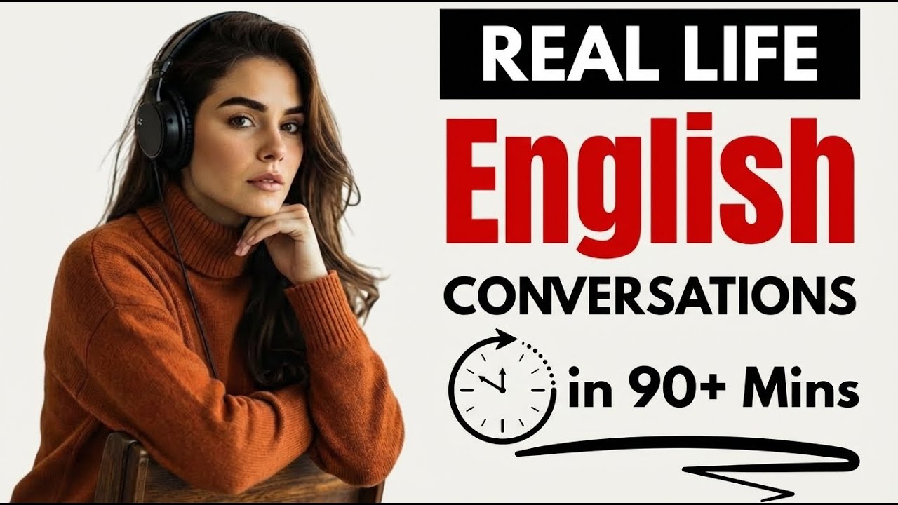 Daily Life English Conversations Masterclass | B1 & B2 English Fluency Practice | English Podcast