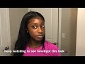 (My First Time) Installing A Lace frontal Wig!!!