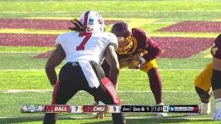 aaron taylor ultimate highlight ball state football