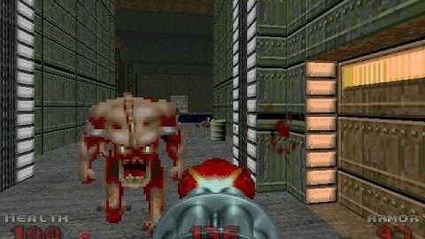 PSX DOOM Custom Level: Triton Command Full Playthrough
