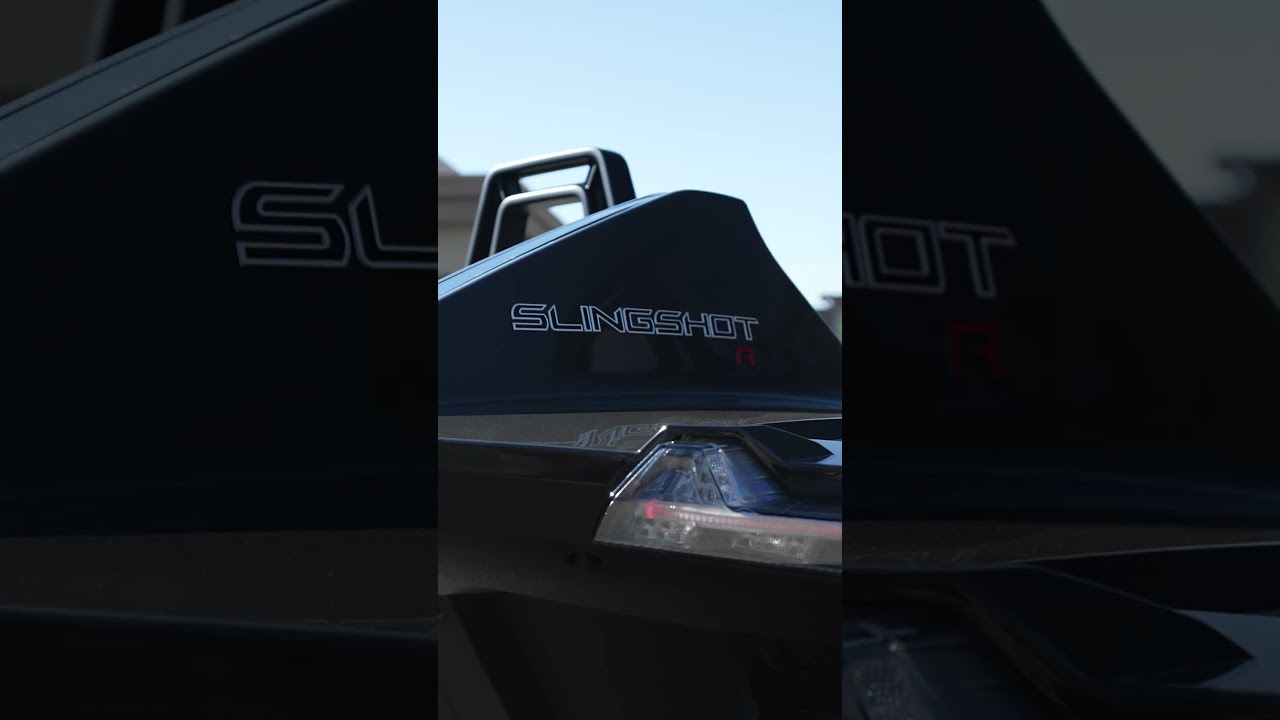 The mods don't start till' the stickers come off! 2025 Polaris Slingshot R