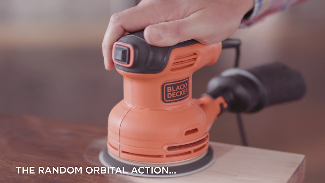 Black+Decker 2.6 amp Corded Random Orbit Sander