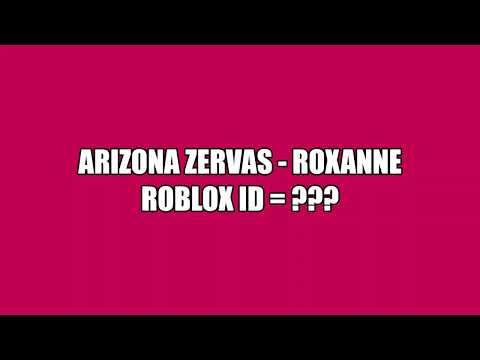 what is the roblox id for roxanne