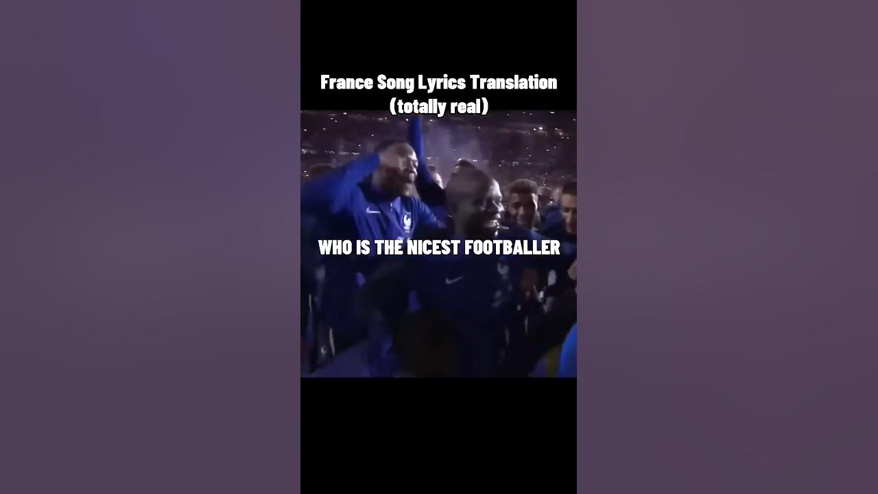 France song Lyrics - English translation ✨🎧