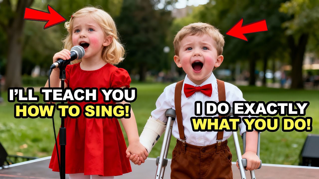 THEY MOCK A PARALYZED BOY FOR NOT SINGING — UNTIL A POOR GIRL TEACHES HIM A SECRET
