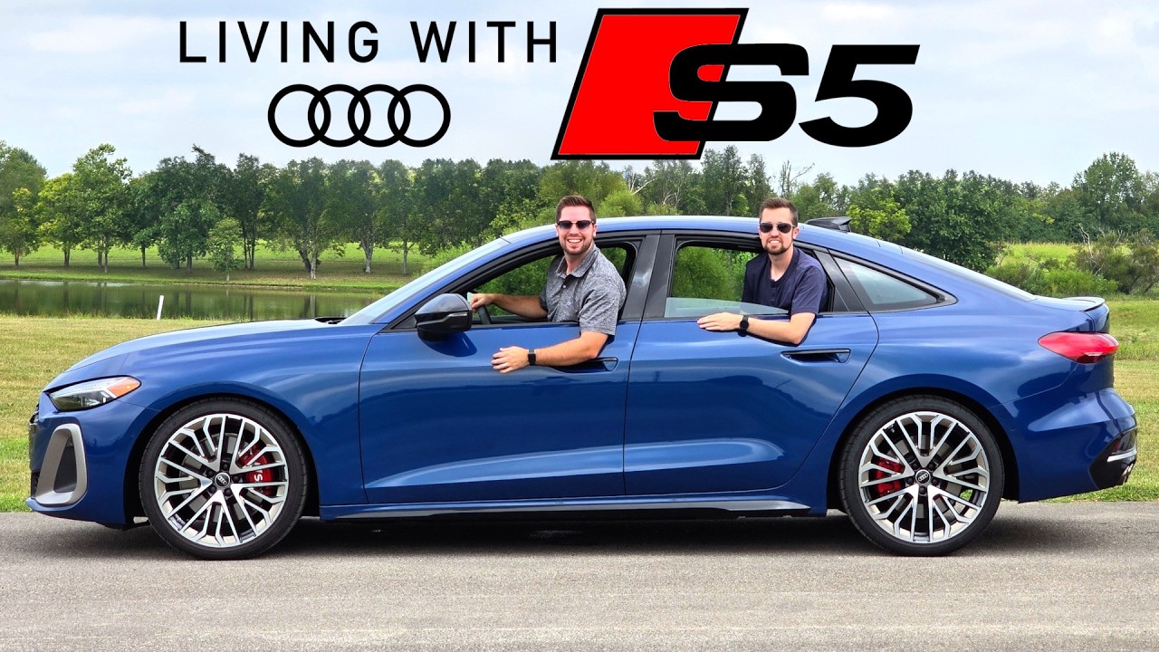 2026 Audi S5 Sportback -- REDESIGNED, but Does it Impress Us as BMW 3-Series Owners??