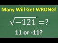 Understanding Square Roots and Complex Numbers