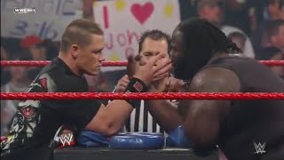 John Cena vs. Mark Henry - Arm Wrestling Contest: Raw, Feb. 4, 2008