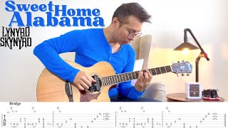 Sweet Home Alabama (Acoustic Fingerstyle Guitar) - Lynyrd Skynyrd