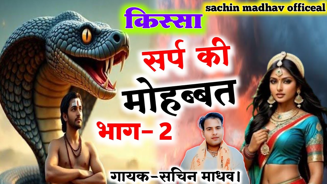 #kissa #sarap_ki_mohabbat bhag–2 #किस्सा सर्प की मोहब्बत भाग–2 #गायक_सचिन_माधव। 