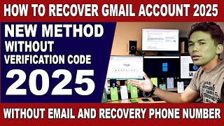 How to recover gmail password without recovery email and phone number 2025