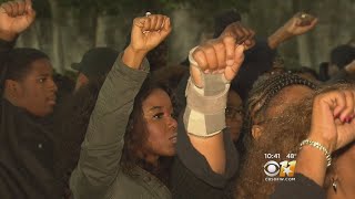 Protesters Call For Justice, Support For NFL Players Kneeling During National Anthem