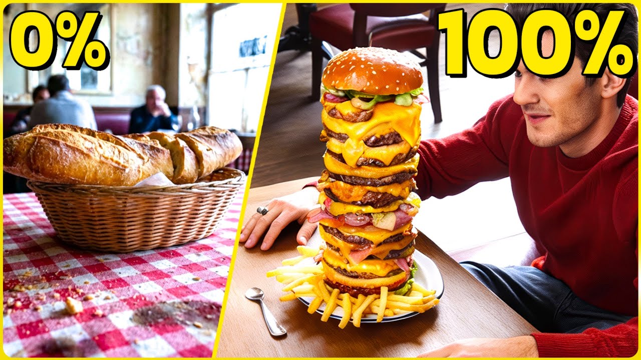 Vom Baguette zum XXL Burger: 0-100% im Brasserie Simulator