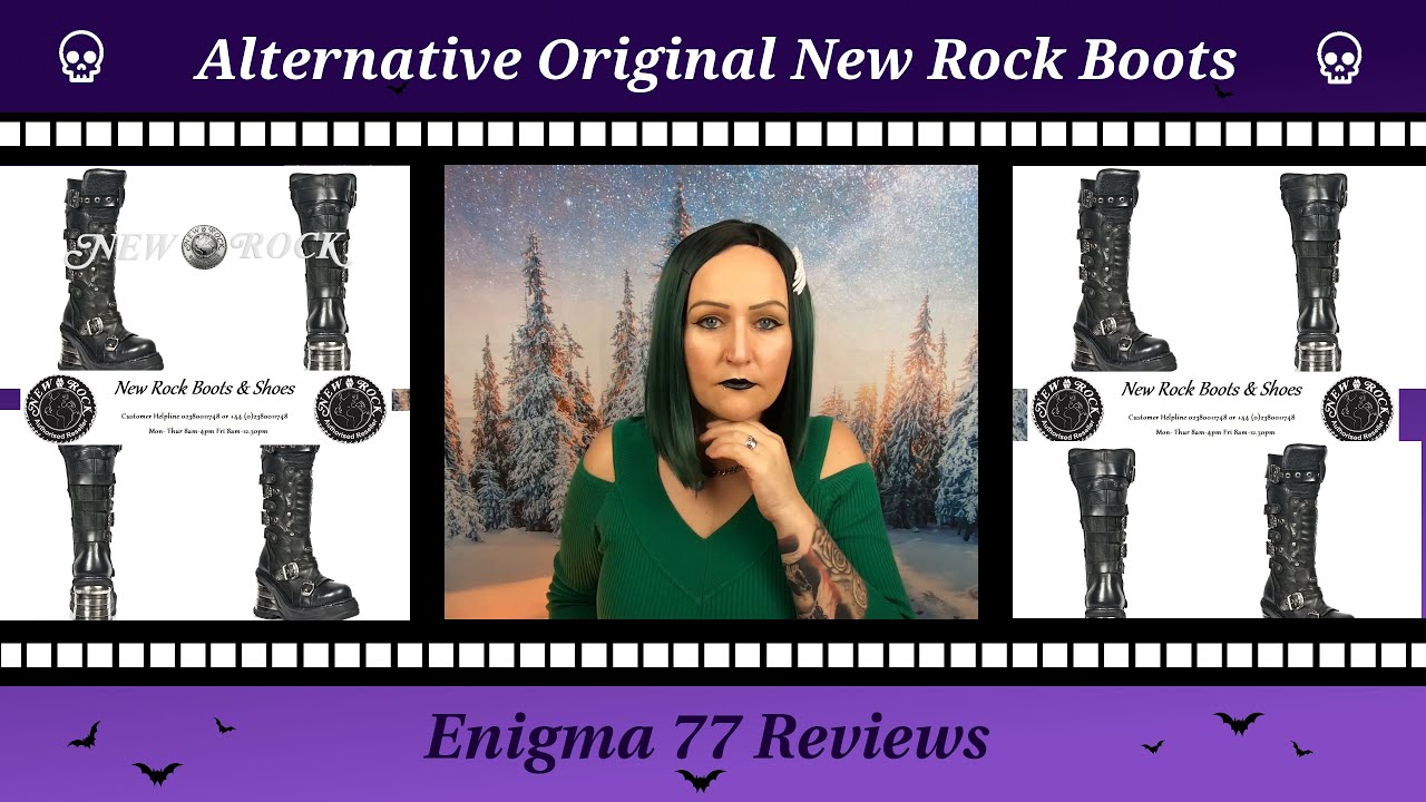 Alternative Original New Rock High Boots