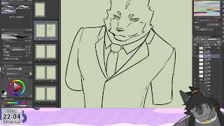 なんか描く配信