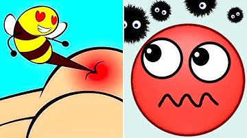 Help Me Tricky Puzzle and Story VS Hide Ball — Satisfying ASMR Gameplay (Android, IOS)