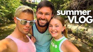 JUNE VLOG! Disney Store Shopping For Our Disney Cruise, The Little Mermaid, Memorial Day At The Lake