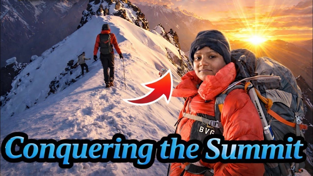 Conquering the Summit – Class 7 English Poorvi | Arunima Sinha Story Explained | Motivational story