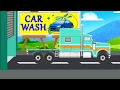 american truck | kids tv channel car wash